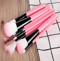 ATL Makeup Accessories – AG92M 12-Piece Brush Set, Pink – image 4