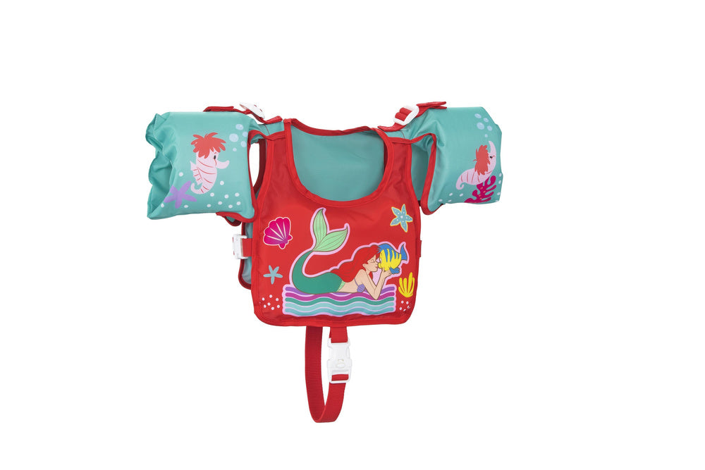 BESTWAY Bestway 9101I Disney Princess Mermaid Swim Training Vest and Arm Bands – image 2
