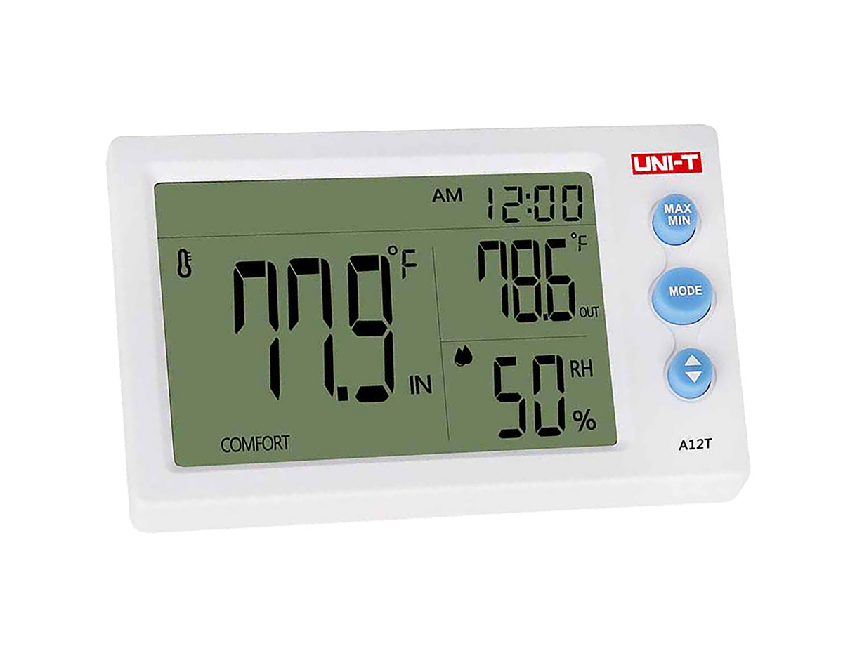 Uni-T Weather – Uni-T A12T Weather Station (Temperature Meter + Outdoor Sensor)