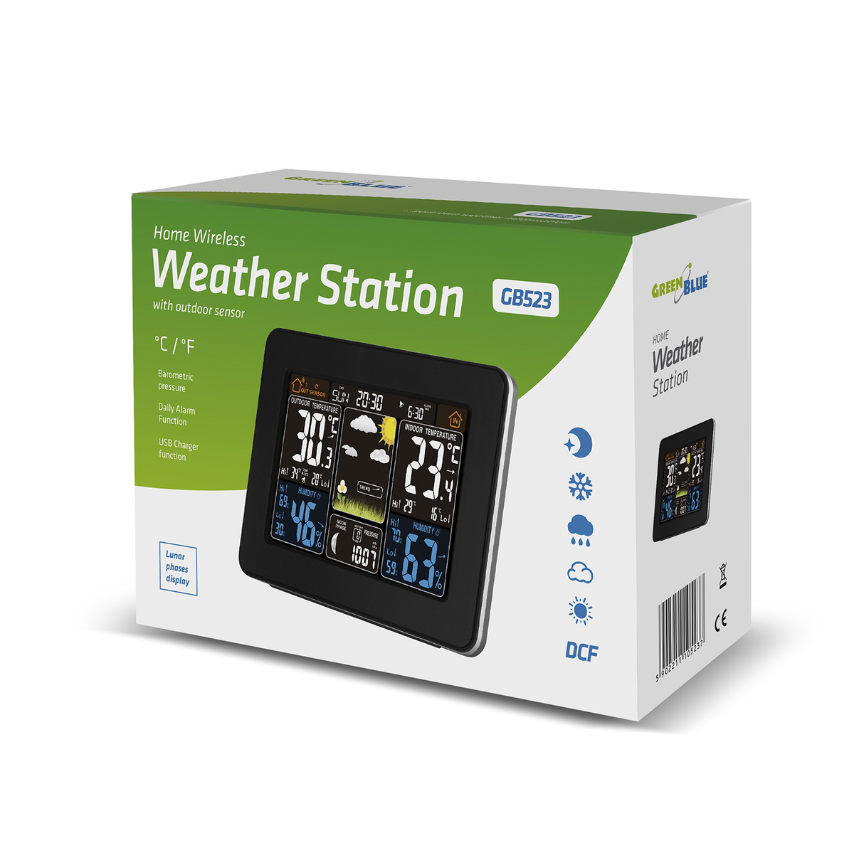 Maclean Weather stations, thermometers, and hygrometers – GB523 Wireless Weather Station – image 5