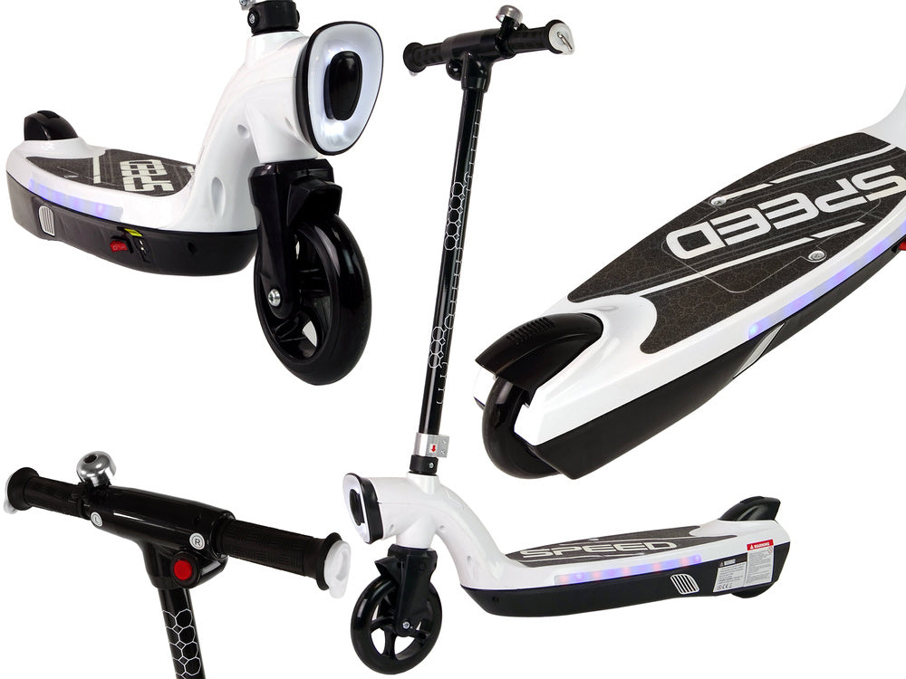 LEAN CARS Scooters – KL-168 Electric Scooter, White