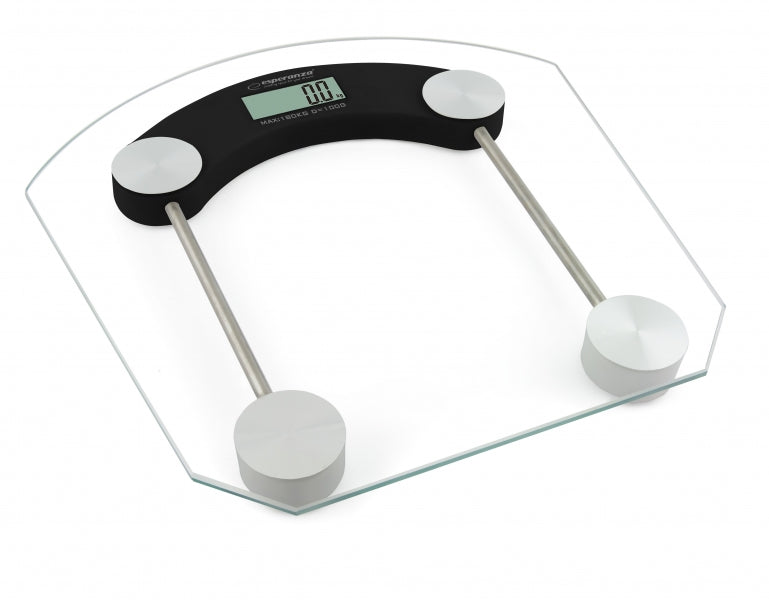 Esperanza Bathroom Scales – EBS008K Esperanza Digital Bathroom Scale for Pilates, Black