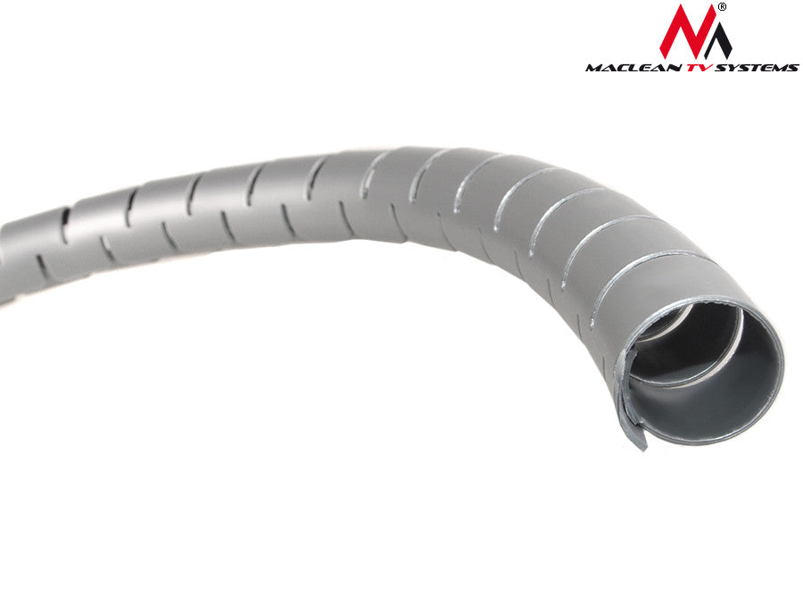 Maclean Maclean Cable Organizer/Cover, 25 mm x 2 m, Gray, MCTV-676 S – image 5