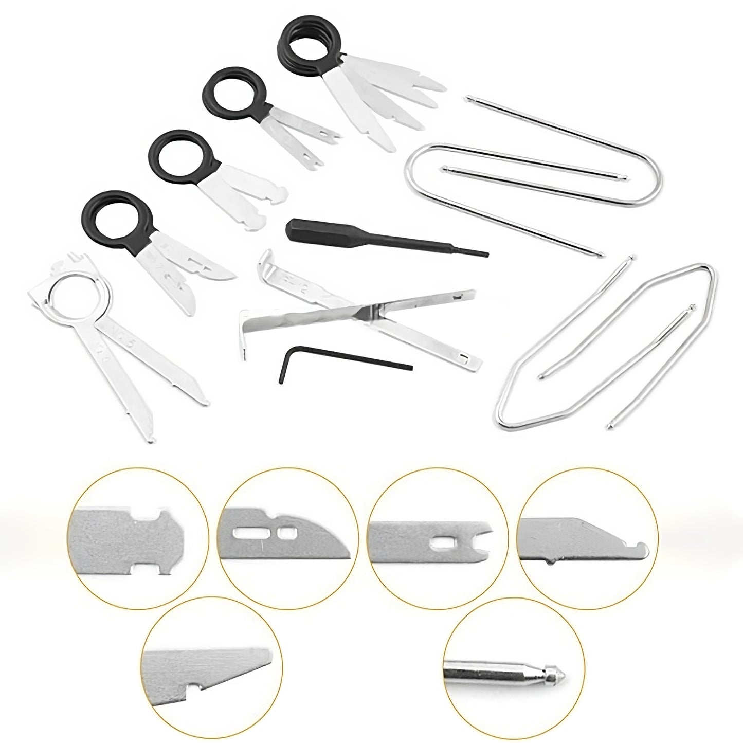 RTO Set of pullers, wrenches, and tools for removing radio trim – image 3