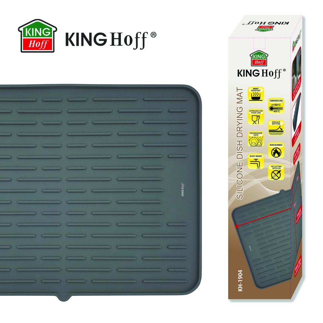 KINGHoff Kitchen Accessories – Silicone Dish-Drying Mat, 42x33 cm, Kinghoff, KH-1904 – image 10