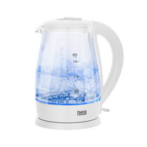 Teesa Electric – TEESA Electric Kettle, Glass, 2200 W, White, 1.7 L – image 4