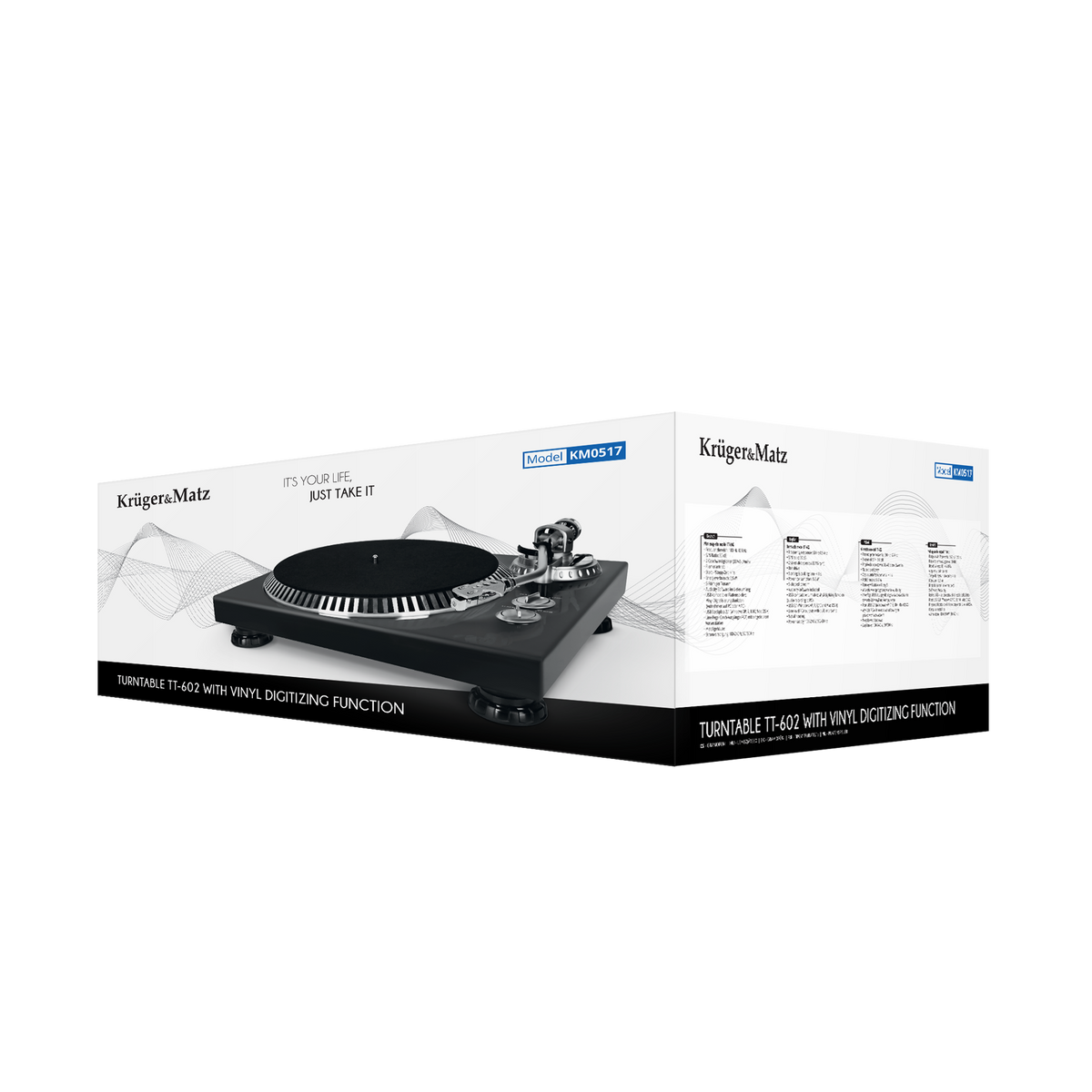 Kruger&Matz Turntables – Kruger&amp;Matz TT-602 Turntable – image 6