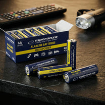 Esperanza Alkaline, coin-cell, and zinc-carbon – EZB116 Esperanza AA Alkaline Batteries, 4-Pack – image 9