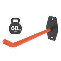 Maclean Set of 4 Maclean wall mounts/hangers for tires, wheels, ladders, and bicycles; max. load 60 kg per mount, MC-437 – image 2