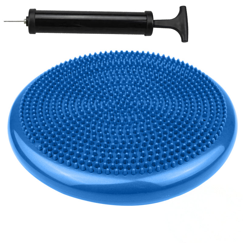 RTO Sensory-Motor Rehabilitation Cushion Disk "Hedgehog" + Pump - Blue s012 – image 4