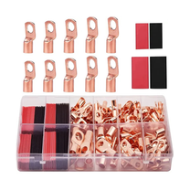 EUROKOMP Set of Eyelet Connectors and Heat-Shrink Tubing, 150 pcs. E6355