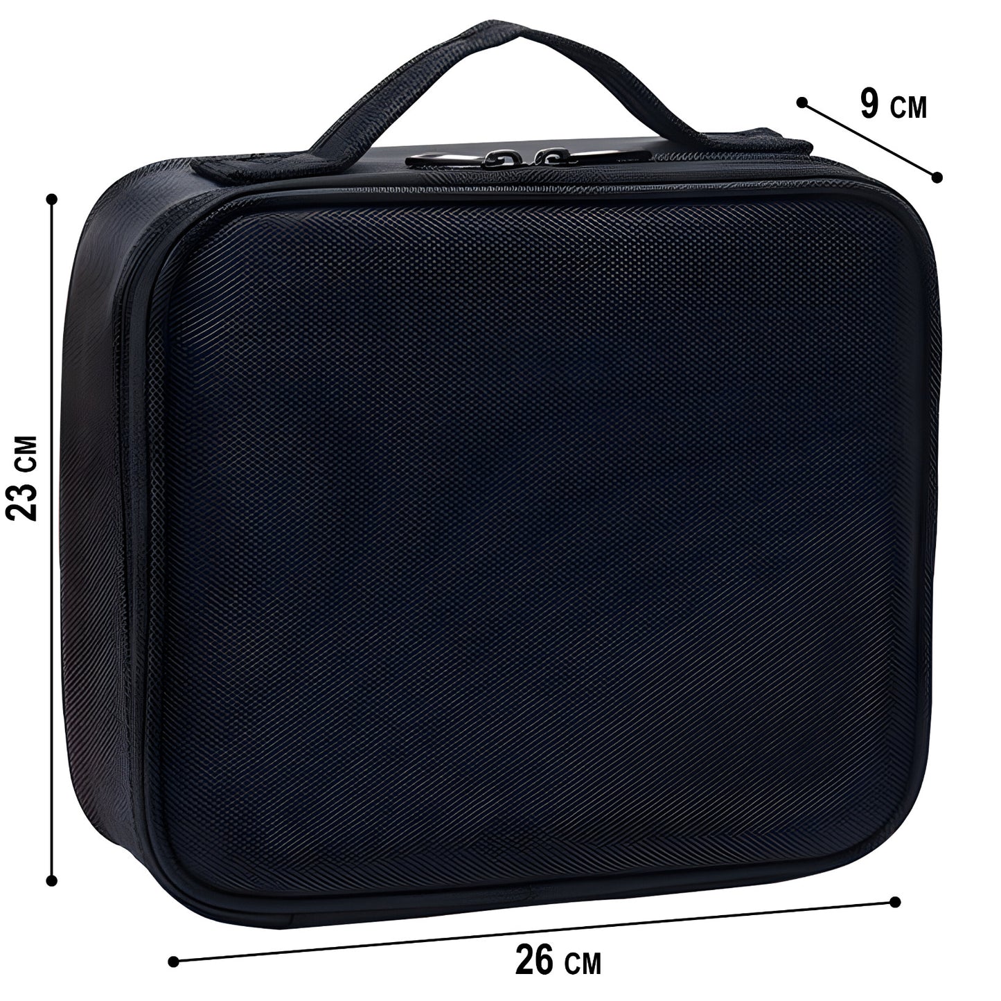 RTO Cosmetics, trunks – Cosmetics Organizer, Large Black Travel Bag for Cosmetics – image 4