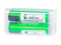 Blow 85-598# 18650 Li-ion battery pack (2 cells), 2600 mAh, 3.6 V Sony/Murata cells + case – image 2