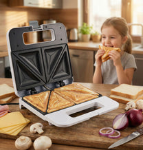 Esperanza Toasters and – EKT010W Esperanza Parmigiano Sandwich Toaster, 1000 W, White – image 6