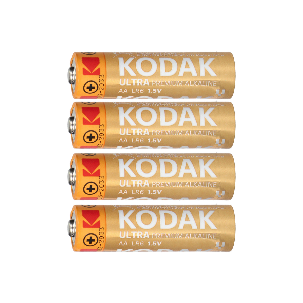 Orno Alkaline, coin-cell – Kodak ULTRA Premium Alkaline AA LR6 Batteries, 4-pack – image 2
