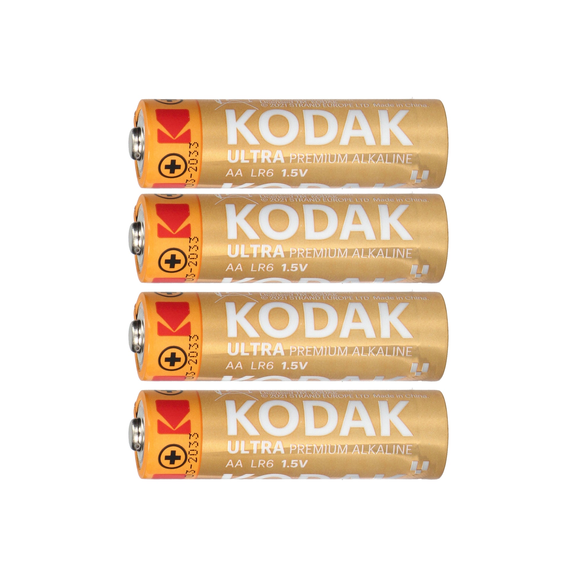 Orno Alkaline, coin-cell – Kodak ULTRA Premium Alkaline AA LR6 Batteries, 4-pack – image 2