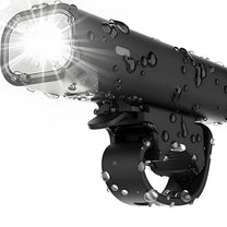 RTO The – LED Bike Light, Front + Rear, Handlebar-Mounted, USB-Rechargeable, Set