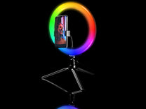 TRACER Magnifying – TRACER RGB RING 26 cm Ring Light with Tripod – image 2