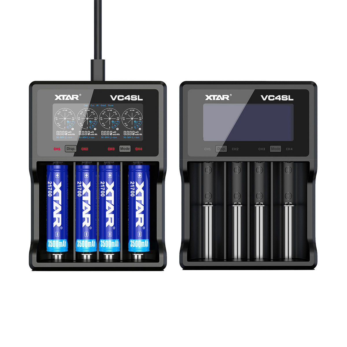 LP Chargers for rechargeable batteries and – XTAR VC4SL 18650 BATTERY CHARGER – image 3