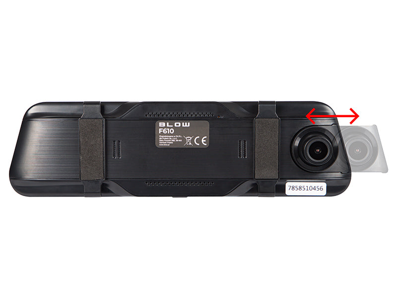 Blow 78-585# Blackbox DVR F610 Blow Dash Cam with 10" Screen + Backup Camera" – image 3