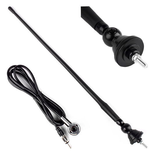 AMiO 34 cm Car Antenna with 5 mm Adapter ant02 amio-01049