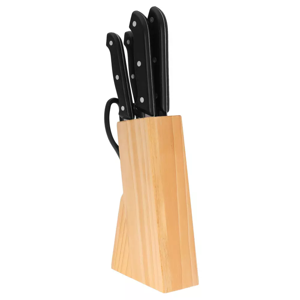 KINGHoff The remaining – Kinghoff 7-Piece Knife Set in a Block – image 4