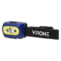 Orno Flashlights, hand – COB LED Headlamp with Motion Sensor, Rechargeable, Blue – image 3