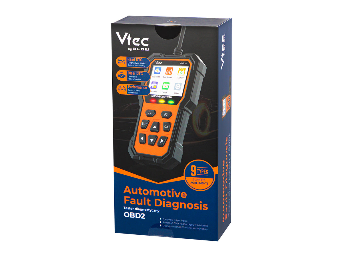 Blow The remaining – 58-661# OBD2 Blow Handheld Diagnostic Tester – image 6