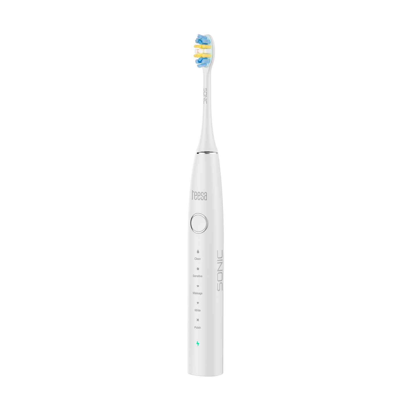 Teesa TEESA SONIC 2 Sonic Toothbrush, White, 5 modes, travel case, USB Type-C
