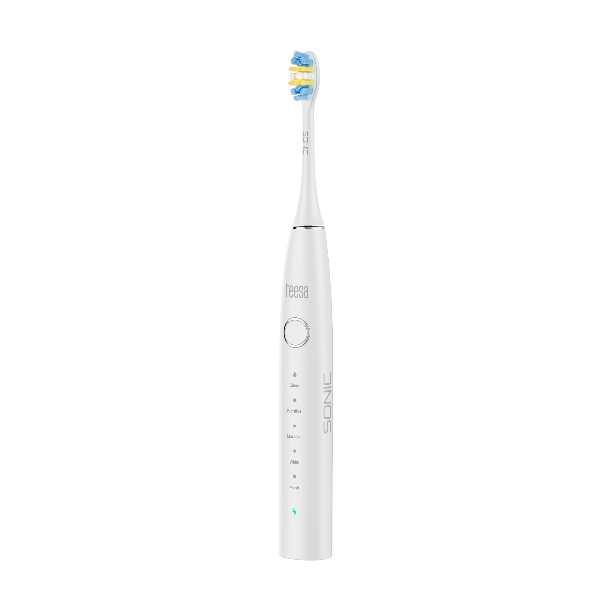 Teesa TEESA SONIC 2 Sonic Toothbrush, White, 5 modes, travel case, USB Type-C