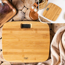 ADLER Bathroom Scales – AD 8173 Bamboo Bathroom Scale – image 7
