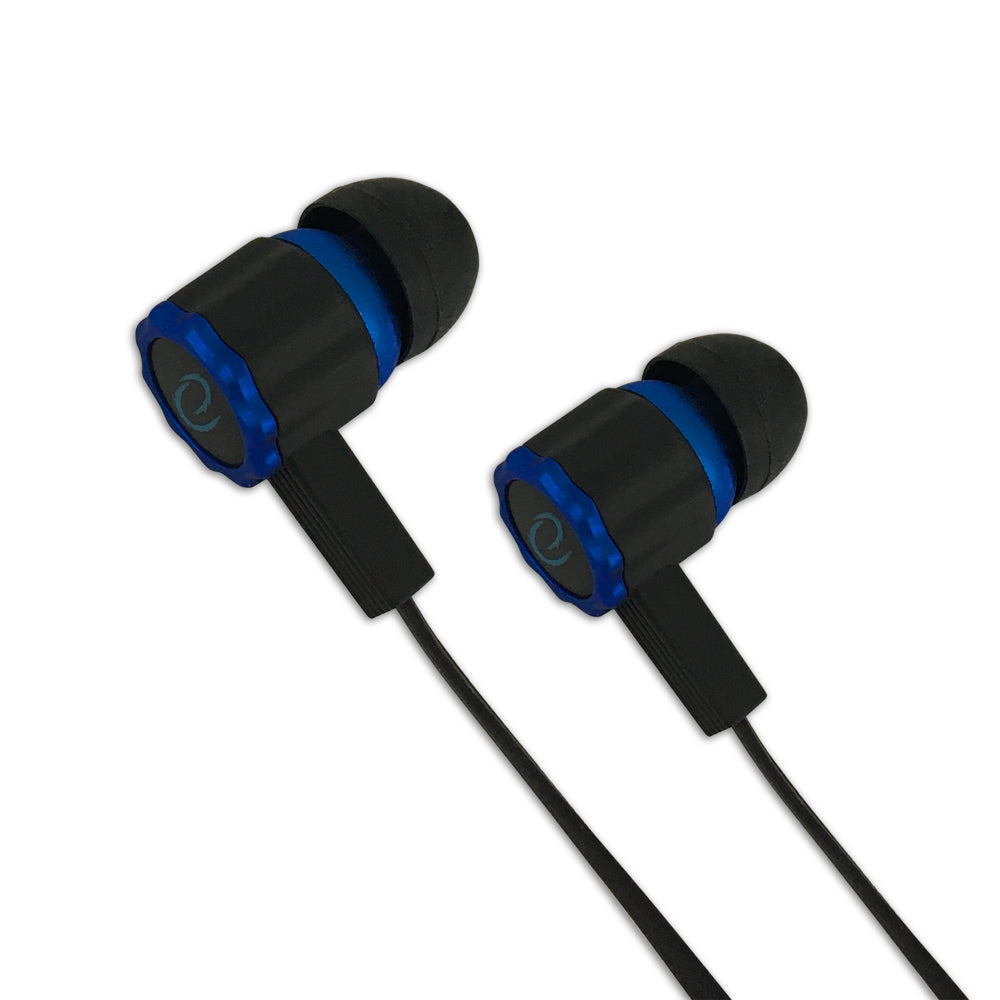Esperanza EGH201B Esperanza In-Ear Headphones with Microphone, Gaming Viper, Black and Blue