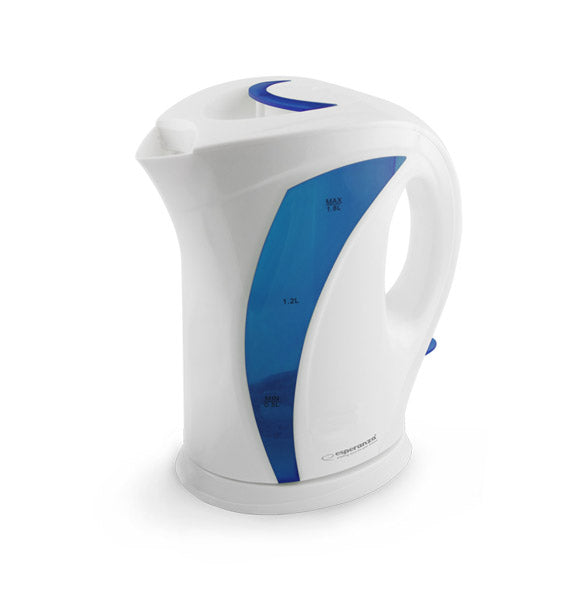 Esperanza EKK018B Esperanza Iguazu Electric Kettle, 1.7 L, White and Blue