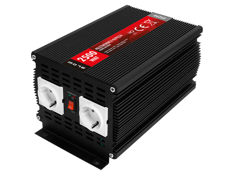 Blow Voltage Converters – 5929# 12V/230V Power Converter v5000/2500W Blow