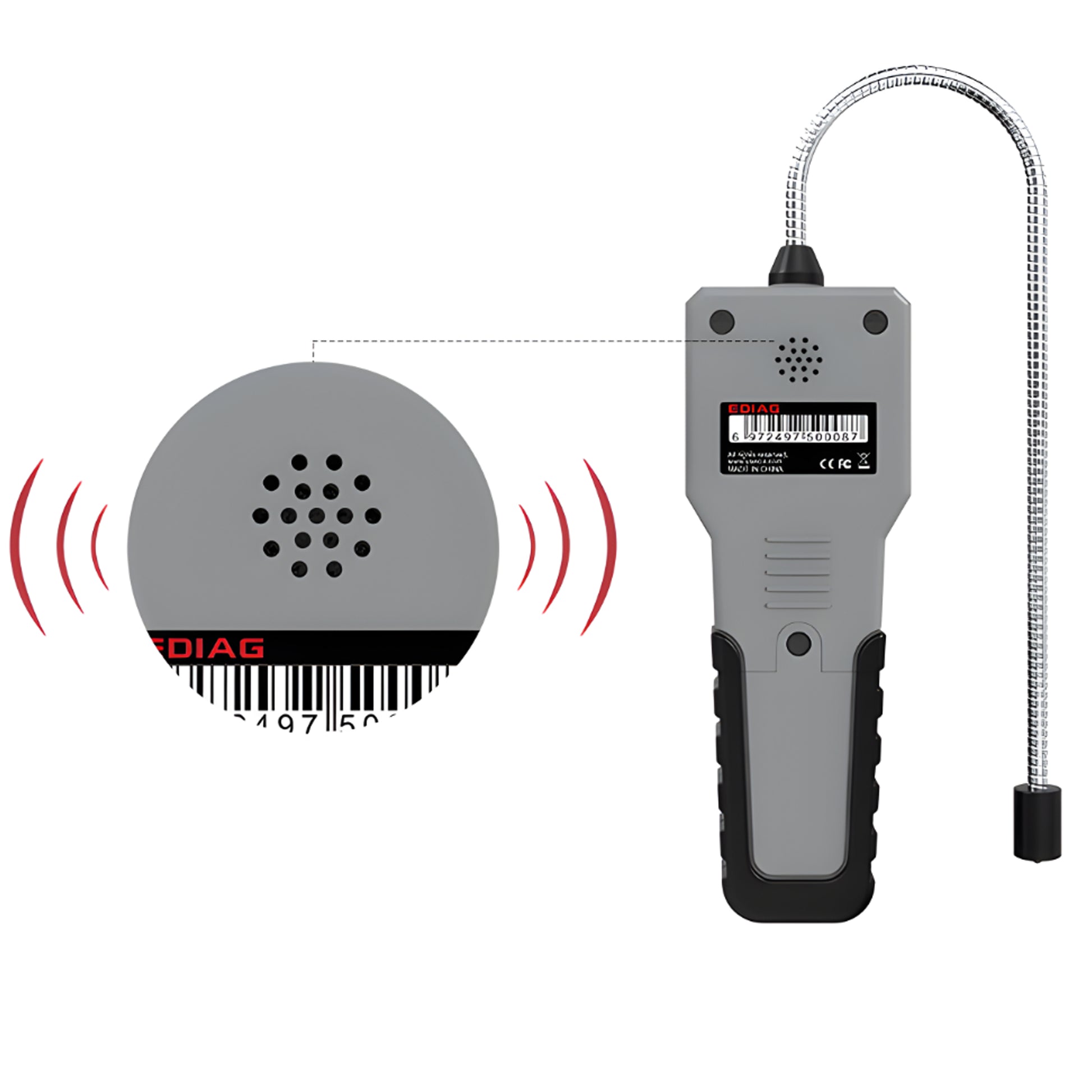 RTO Digital LCD Brake Fluid Tester (DOT 3, 4, 5) with Probe - M097 – image 3
