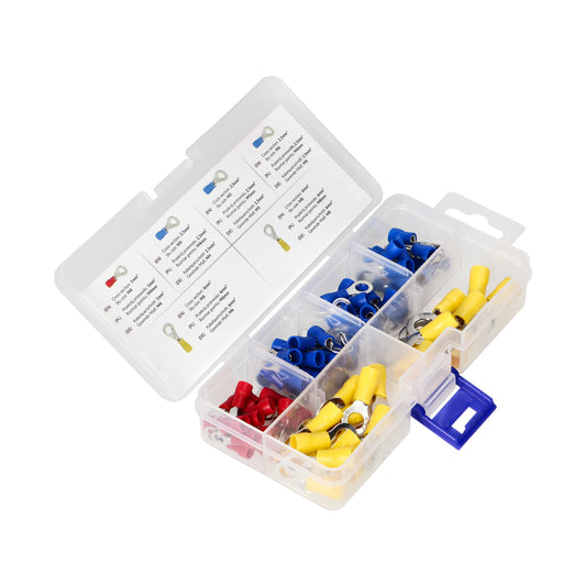 Orno Connectors – Set of cable end caps and eyelets, 120 pcs.