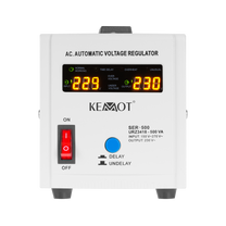 Kemot Voltage Stabilizers – KEMOT SER-500 Automatic Voltage Stabilizer – image 2