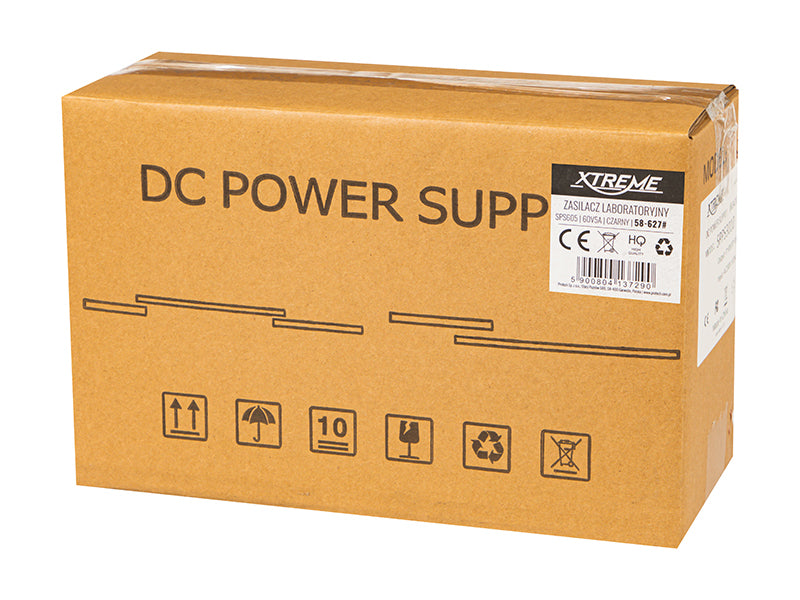 Blow Switching – 58-627# SPS605 Laboratory Power Supply, 60 V/5 A, Black – image 3
