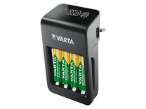 Blow 75-474# LCD Charger with Plug + 4 AA Batteries, 2100 mAh, Varta 56706` – image 2