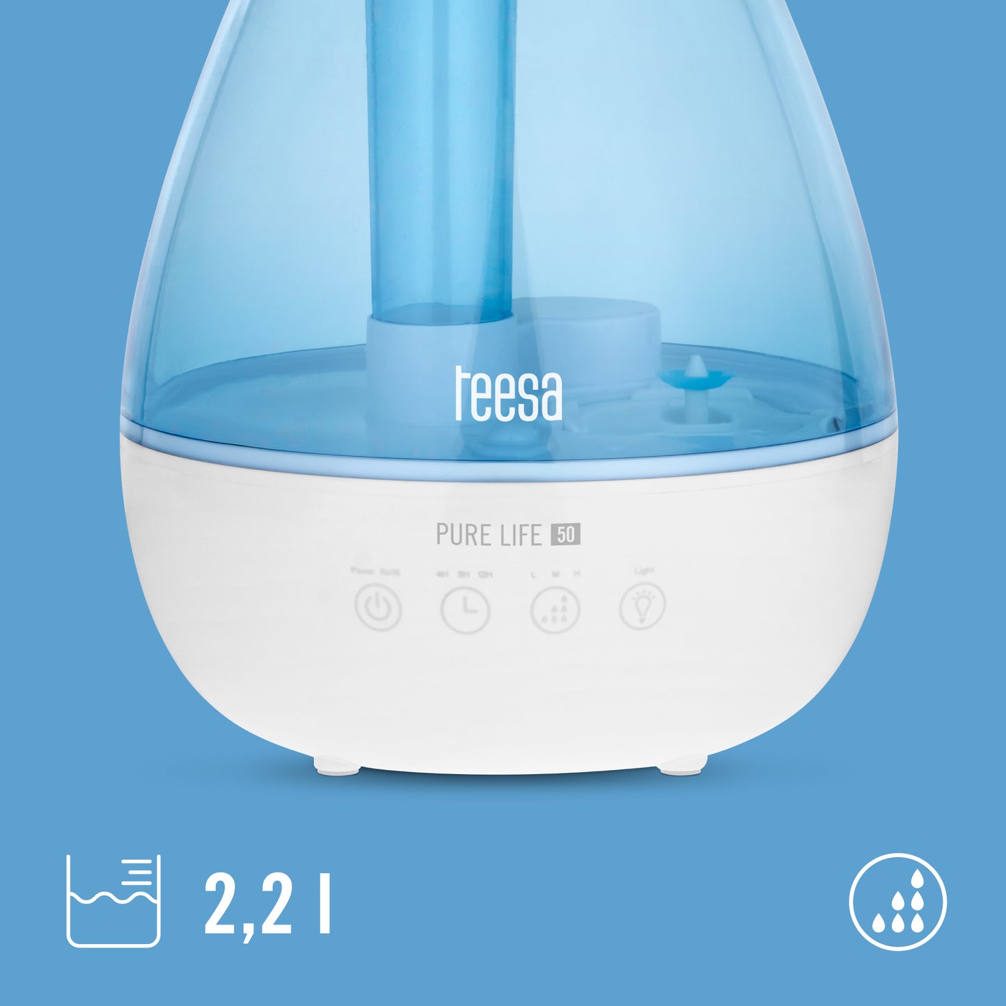 Teesa Air Purifiers – TEESA PURE LIFE 50 Ultrasonic Humidifier – image 9