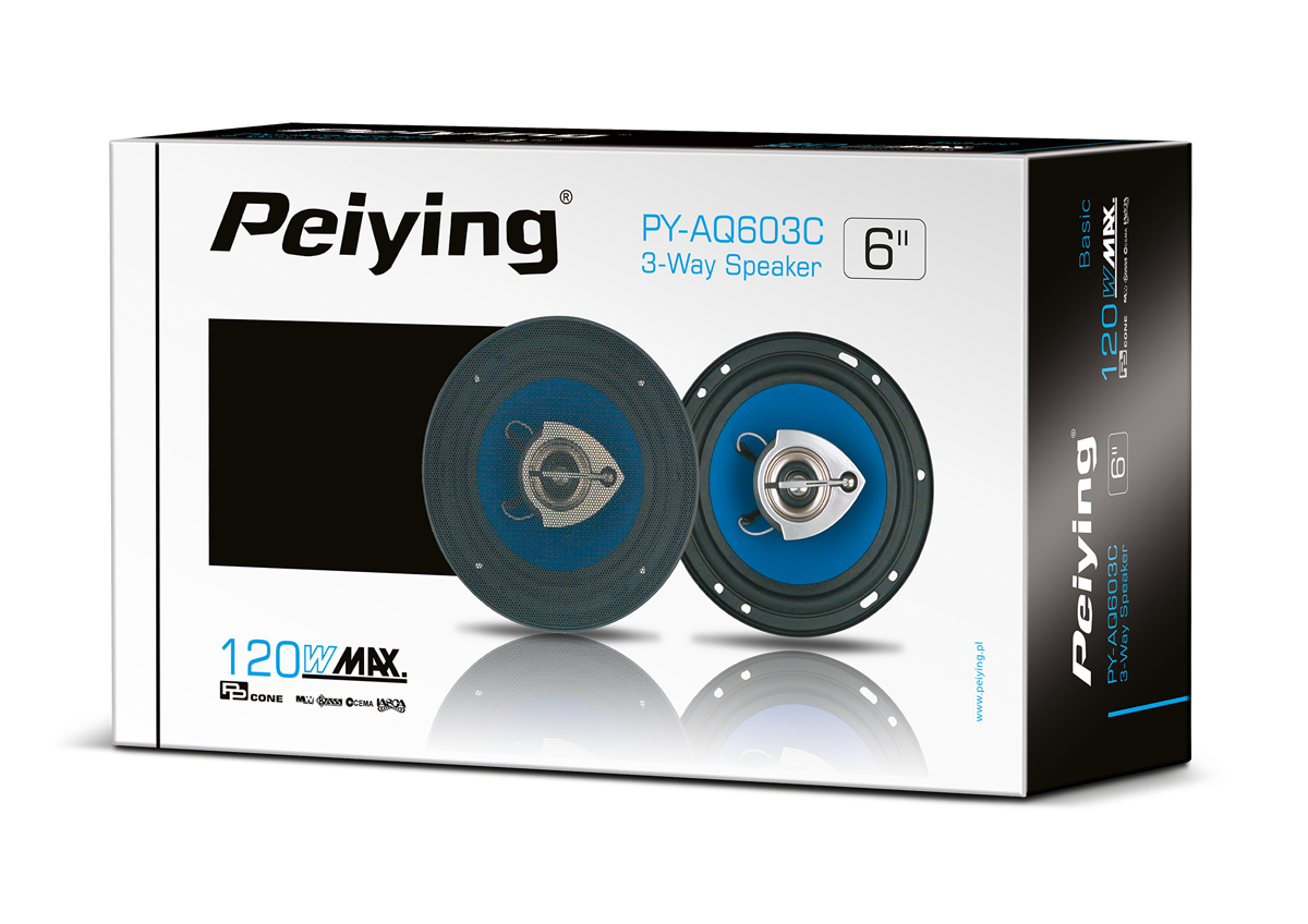 Peiying Car Speakers – PY-AQ603C 6" Car Speaker – image 8