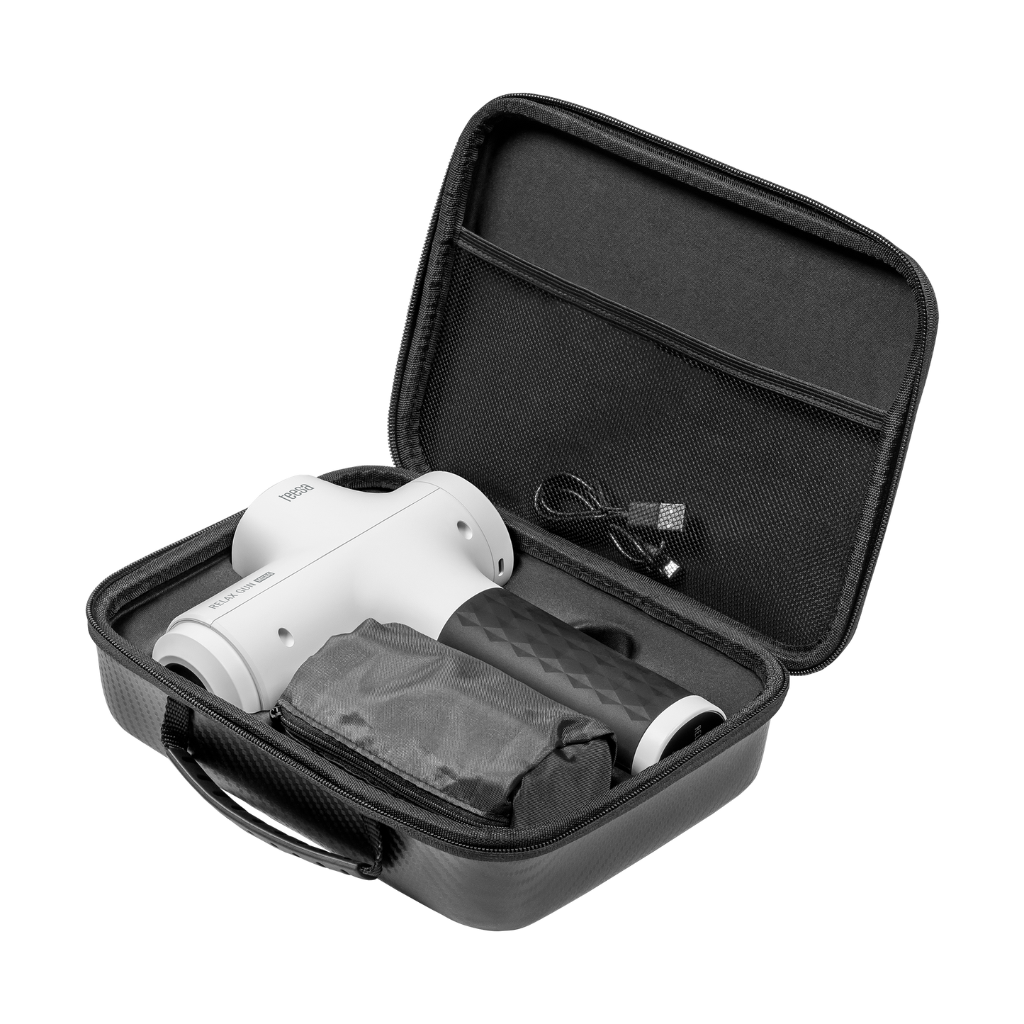 Teesa The – TEESA RELAX GUN MG60 Massage Gun, 8 Attachments, White – image 8