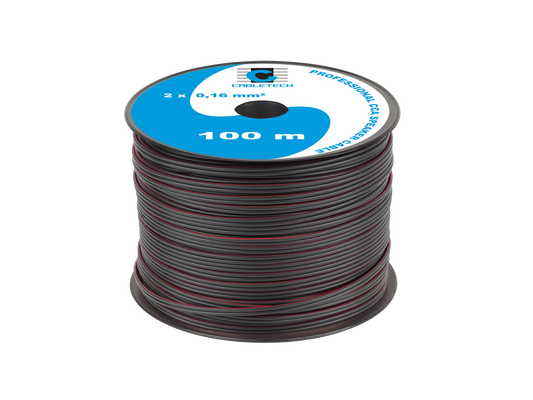 Cabletech Speaker Cables – 0.16 mm black CCA speaker cable