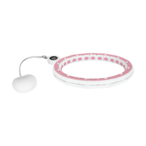 Rebel Smart Hula Hop Weight-Loss Hula Hoop with Counter, Nubs, and 50 cm Weight, Pink, REBEL ACTIVE – image 3
