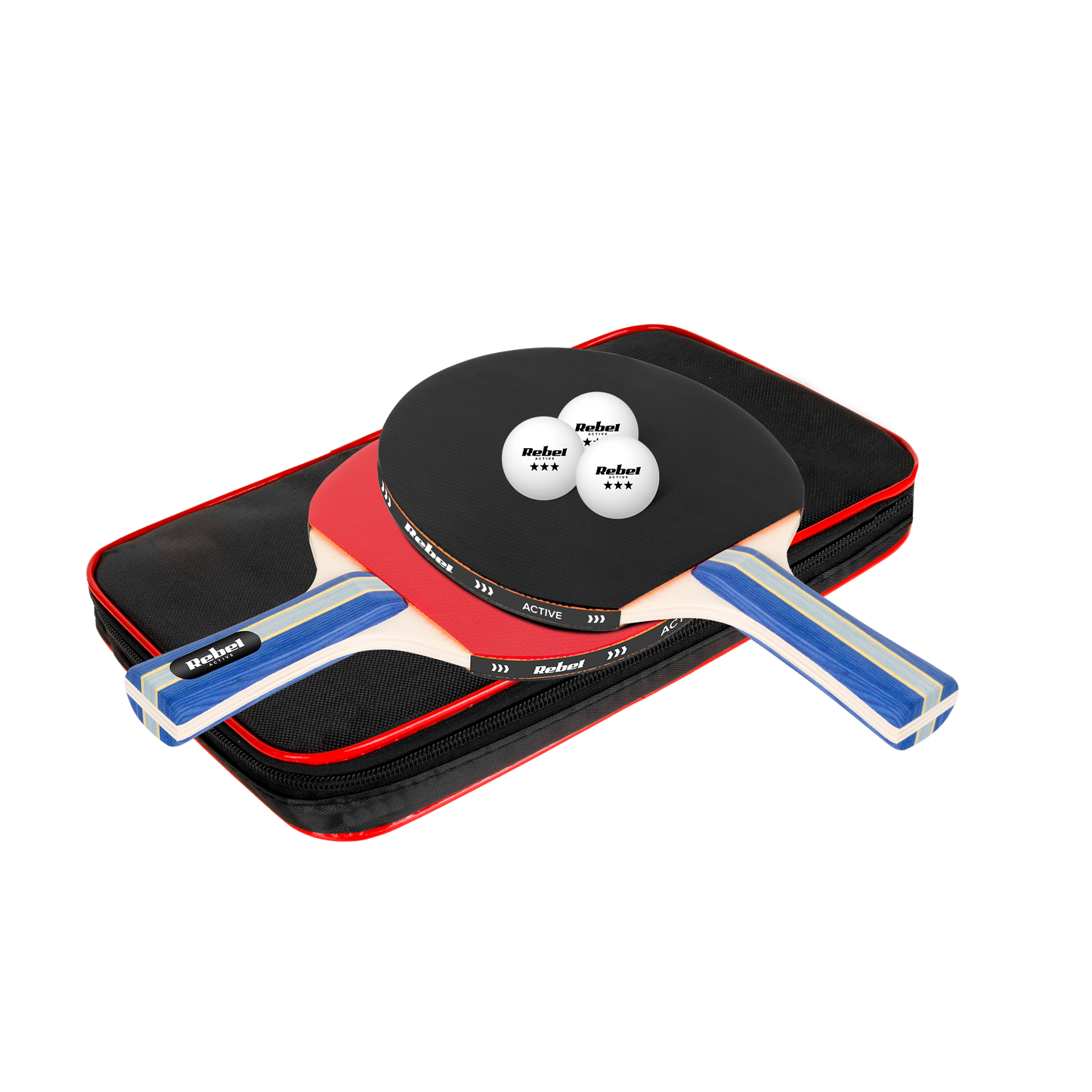 Rebel Table and lawn tennis – REBEL ACTIVE table tennis racket set