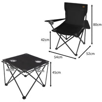 TRIZAND Fishing Table + Two Chairs 25468 – image 2