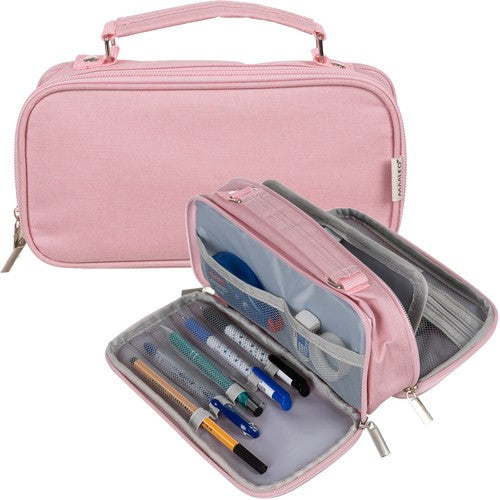 MAALEO Pencil cases (empty – Double-Fold Pencil Case - Pink Maaleo 24517