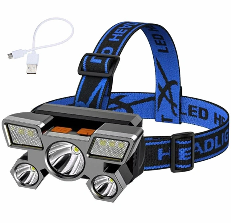 ATL Flashlights, hand lamps, headlamps, tourist – ZD85 Headlamp 9 x LED
