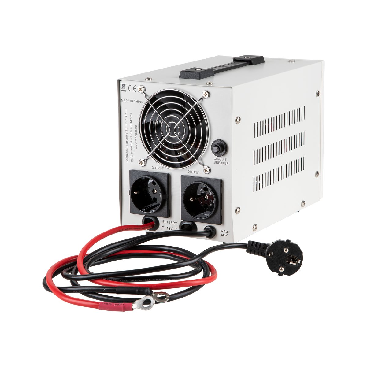 Kemot KEMOT PROsinus-500 Uninterruptible Power Supply (UPS) — a converter with a pure sine wave and a charging function — 12V, 230V, 500VA/300W – image 2