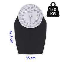 ADLER Bathroom Scales – AD 8177 Bathroom Scale - Mechanical – image 4